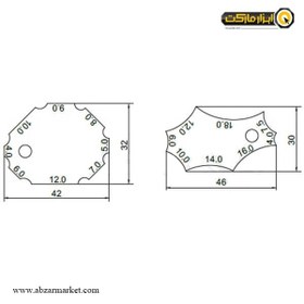 تصویر گیج جوشکاری فیلت ( ولدین گیج ) آکاد کد01-012-972 