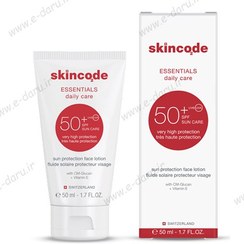 تصویر لوسیون ضدآفتاب SPF 50 اسکین کد 50 میلی لیتر 