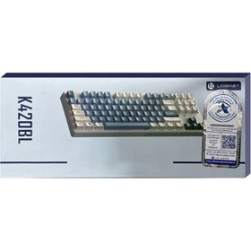 تصویر کیبورد گیمینگ بی سیم لاجی کی مدل Logikey K420 Logikey Keyboard Wirless Gaming Keyboard K420