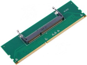تصویر RAM Laptop DDR3 to Card Adapter Card، 204 Pin SODIMM to 240 Pin DIMM RAM Memory RAM 