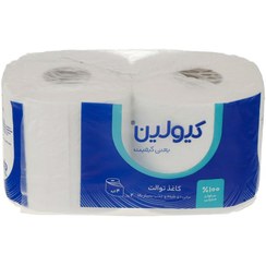 تصویر دستمال توالت کیولین ۲ رول چهار لایه 