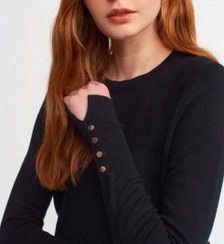 تصویر بلوز بافت بیسیک زنانه فیری سایز ترک رنگبندی PD۱۷ 