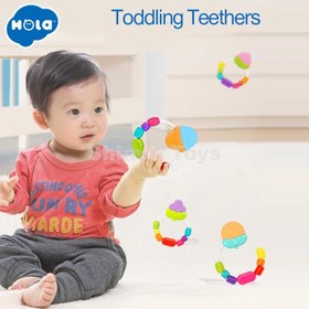 تصویر دندانگیر جغجغه ای هولا تویز Toddling Teethers 1103