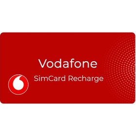 تصویر شارژ سیم کارت Vodafone انگلیس 