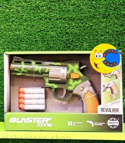 تصویر هفت تیر ارتشی تیر فومی 