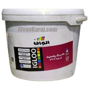 تصویر ماده رنگ تمام پلاستیک مشکی مات الوان (دبه) کد 899 