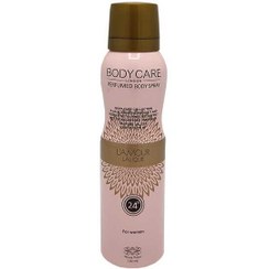 تصویر اسپری دئودورانت زنانه بادی کر مدل آمور حجم ۲۰۰ میلی‌لیتر با رایحه شیرین و خنک 