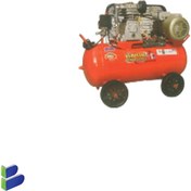 تصویر کمپرسور 250 با مخزن 80 لیتری دو سیلندر 2 اسب KC250S 