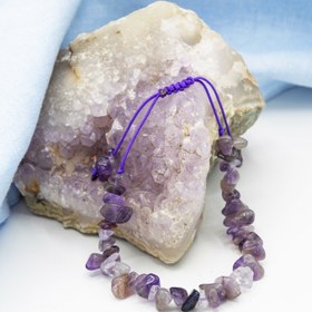 تصویر دستبند سنگ خورد آمیتیس 