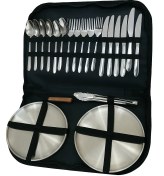 تصویر ست استیل کمپینگ ۶ نفره – کامل‌ترین سرویس سفر (پک 3 عدد) 