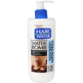 تصویر کرم مو بمب آبرسان کلاژن و کراتین کامان حجم 400 میلی لیتر Comeon Collagen and Keratin Water Bomb Hair Water 400 ml