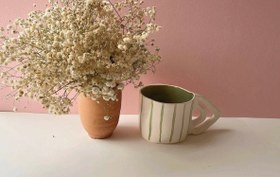 تصویر ماگ پاستلی پینترست Pinterest mug