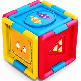 تصویر مکعب منطق هولا تویز Logic Cube E7990