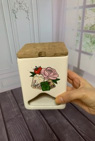 تصویر بانکه تی بگ‌ - گلدار 