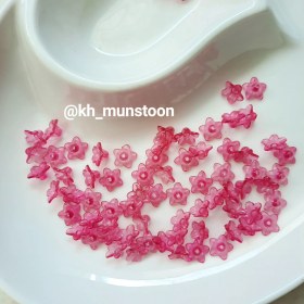 تصویر شکوفه ریز شیشه ای 