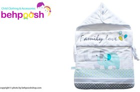 تصویر قنداق فرنگی مستطيل زیپدار Family Love رزبرن RoseBorn Swaddling Clothes code:25102