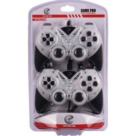 تصویر گیم پد دوبل شوکدار مدل 216 xp 