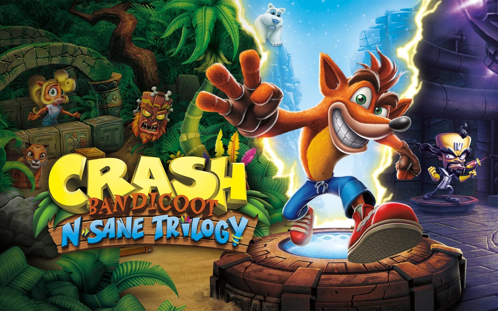 Jogo Crash Bandicoot N. Sane Trilogy Activision Nintendo Switch em Promoção  é no Bondfaro