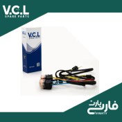 تصویر دسته سیم تقویت چراغ کامل (آفتامات 80 آمپر) VCL 