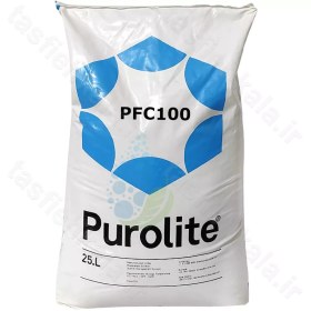 تصویر رزین کاتیونی پرولایت PUROLITE مدل Purofine PFC100 