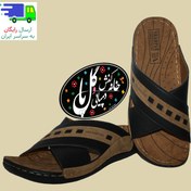 تصویر صندل مردانه طبی شهپر مدل ماهان ۱۱۹ 