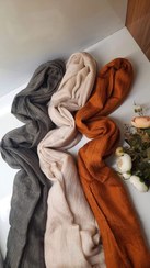 تصویر شال کنفی وارداتی رنگبندی متنوع 