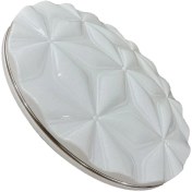 تصویر چراغ سقفی 36 وات مودی مدل گرد طرح گل حاشیه‌ دار کد IR-MD6136R-K 