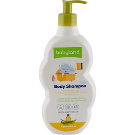 تصویر بی بی لند شامپو بدن حاوی گلیسیرین و گوار کودک Babyland Baby Body Shampoo