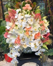 تصویر جام گل تبریک برای نمایشگاه شب یلدا تهران 1405 کد 5314 