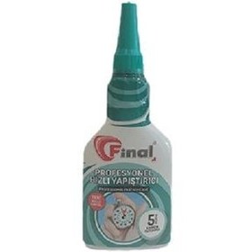 تصویر مایع چسب 123 فاینال مدل 01 وزن 100 گرم 