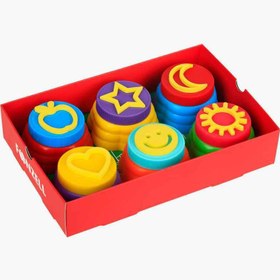 تصویر رنگ انگشتی ۶ رنگ فونزل کد ۶۸۵۰۹۲ 