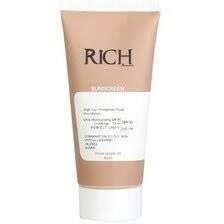 تصویر ضدآفتاب فاقدچربی ریچ Rich - 30 Rich Colored Sunscreen Fluid For Combination To Oily Skin With Spf50