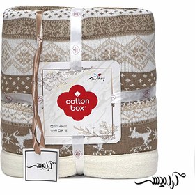 تصویر پتو تک نفره کاتن باکس مدل دوم 