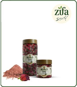 تصویر گل سرخ خشک یا پودری بسته بندی 