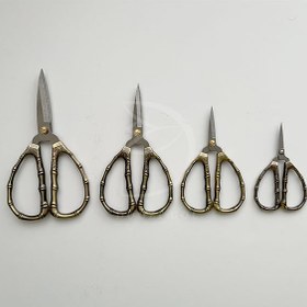 تصویر قیچی گلدوزی آنتیک مدل 206 