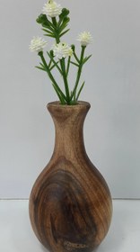 تصویر گلدان چوبی ۱۰ سانتی 