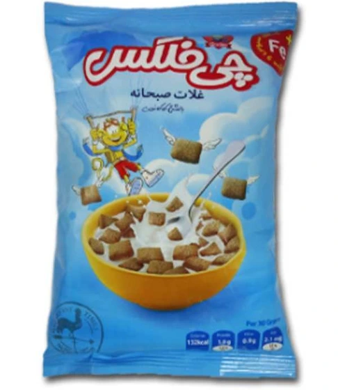 خرید و قیمت غلات صبحانه بالشتی کاکائویی 90 گرمی چی فلکس چی توز | ترب