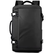 تصویر کوله پشتی مسافرتی همه کاره - ضدآب با ظرفیت بالا و جای کفش - مناسب برای سفر، دانشگاه، کار و استفاده روزمره - کد A4504 