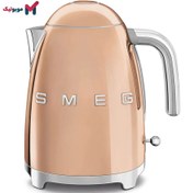 تصویر کتری برقی اسمگ مدل KLF03 رنگ سبز پاستیلی smeg kettle KLF03