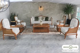 تصویر مبل کلاسیک ۷ نفره راشل 