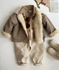 تصویر کاپشن بوفالو کتان اسپرت سایز S 