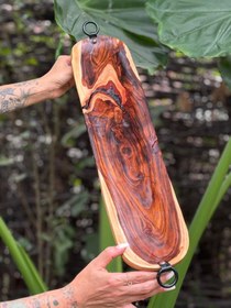 تصویر ظرف سرو چوبی 