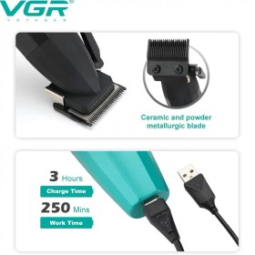 تصویر ست ماشین اصلاح VGR 003+VGR 906 HAIR CLIPPER SET VGR-003 + VGR 906