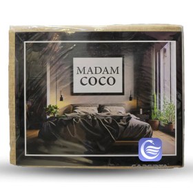 تصویر نیم ست ملحفه مادام کوکو نسکافه‌ای 