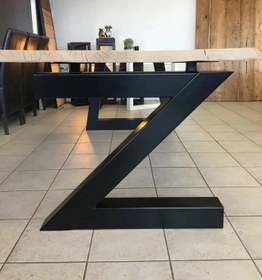 تصویر پایه میز فلزی مدل دایان Dayan model metal table base