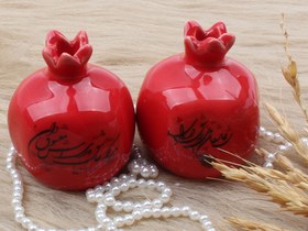 تصویر انار سفالی شب یلدا 