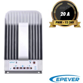 تصویر شارژکنترلر خورشیدی 20 آمپر 12/24 ولت MPPT برند EPEVER مدل Tracer2215BN 20A 12/24V MPPT Charge Controller EPEVER Tracer2215BN