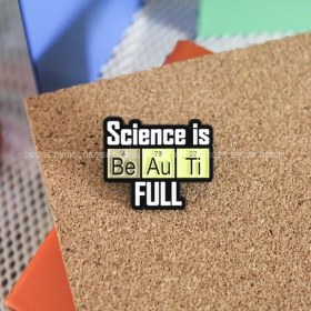 تصویر پین متنی science is beautiful - کد500 