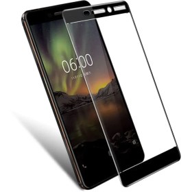 تصویر محافظ صفحه نمایش (گلس) تمام صفحه نوکیا 2.1 ا Nokia 2.1 Full Glass screensaver Black Nokia 2.1 Full Glass screensaver Black