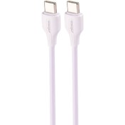 تصویر کابل تبدیل TYPE-C به TYPE-C سیبراتون مدل S510 C طول 1/0متر TYPE-C to TYPE-C conversion cable Sibraton model S510 C